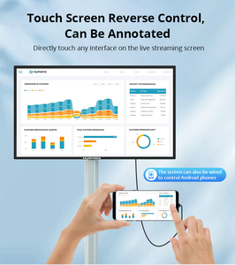 HUSHIDA <span class=keywords><strong>Facebook</strong></span>/Tiktok/Ins/Youtube ventilateur interactif sans fil grand écran vidéo Streaming Vertical équipement de diffusion en direct - Product Image 4