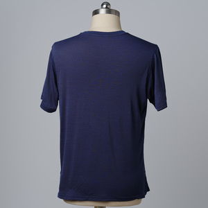Maglietta in <span class=keywords><strong>lana</strong></span> Merino t-Shirt traspirante naturale resistente alle macchie ad asciugatura rapida morbido strato di Base per gli sport all'aria aperta - Product Image 4