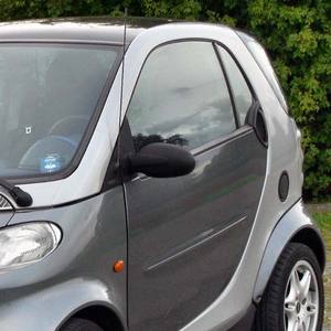 <span class=keywords><strong>Pare</strong></span>-soleil fumés pour Smart Fortwo 1998-2021, en acrylique, à coller, protection contre la pluie, 2 pièces - Product Image 5