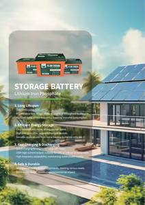 Baterai Solar Lipo Lfp Lifep04 isi ulang 12.8V 200Ah Lifepo4 paket baterai baterai Lithium Ion 205ah harga grosir - Product Image 6