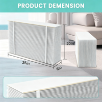 Filtre HVAC de remplacement 201 pour 2200/2250 & Space Gard 2200 MERV 10 20x25x6 pouces