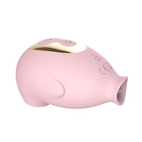 Mini vibromasseur pour stimulation par succion et léchage de la langue, pour la masturbation - Jouet sexuel féminin pour adultes