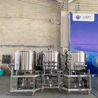Brasserie artisanale intelligente 3 cuves de 150 L – Projet clé en main de haute qualité pour la fabrication de bière artisanale à domicile
