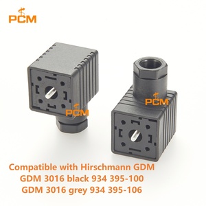 Connettore per Elettrovalvola DIN 43650 Forma A 3+PE M16 230V Compatibile con Hirschmann <span class=keywords><strong>GDM</strong></span> 3016 934 395-100 395-106 - Product Image 2