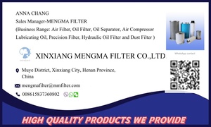 Filtre séparateur air-huile MANNY DB2118 pour pièces de compresseur d'air, matériau en fibre de verre, pression 8-16 bars - Product Image 5