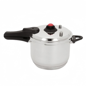 Casserole à pression pour la cuisine domestique <span class=keywords><strong>4</strong></span>/6/8/10 <span class=keywords><strong>L</strong></span>, cuisson rapide, anti-explosion, longue poignée, acier inoxydable 304 - Product Image 1