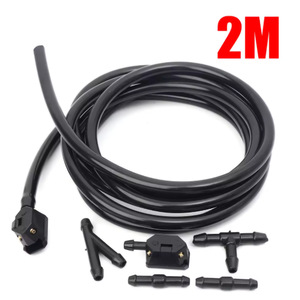 Kit de Boquillas para Limpiaparabrisas de Coche HT, Pulverizador de 4 Orificios con Manguera y Conectores para Uso Universal - Product Image 5