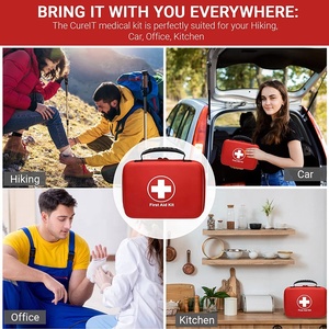 Caja de Emergencia Impermeable de 220 Piezas, Botiquín de <span class=keywords><strong>Primeros</strong></span> <span class=keywords><strong>Auxilios</strong></span> Médico de EVA con Suministros Médicos - Product Image 5