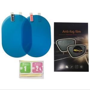 2 pièces Film transparent pour rétroviseur de voiture Film protecteur pour rétroviseur de voiture Imperméable Anti-buée Autocollant de voiture - Product Image 2