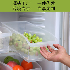 Caja de Almacenamiento de Alimentos Rectangular Transparente de Taizhou, 36.5x19x14cm, Contenedor de Plástico con Tapa de Clip para Uso en Refrigerador de Cocina - Product Image 5
