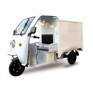 Cargo Electric Dreirad mit 800W 1000W Motor Open Cabin 60V Stahl Van Truck 400kg Nutzlast Kapazität - Product Image 1