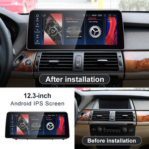 Stwei 2024 Nuevo Sistema Android Id6 Id7 Id8 Ui de 12.3 Pulgadas con Carplay Inalámbrico para BMW E70 X6 E71, Reproductor de Video para Auto, Navegación GPS - Product Image 2