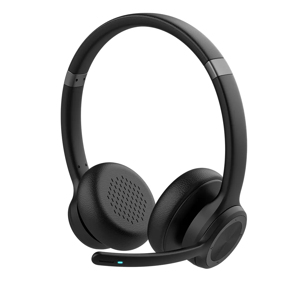 Auriculares inalámbricos por Bluetooth, cascos estéreo por encima de la oreja con graves profundos, orejeras suaves de proteína de memoria para PC/teléfonos móviles/TV