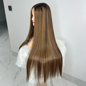 Gran oferta Super doble dibujado vietnamita virgen cabello humano hueso recto Vietnam extensión de cabello humano - Product Image 3