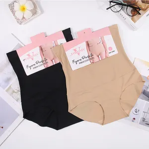 Vente directe en usine, culotte en soie glacée sans trace, culotte légère et respirante, culotte sexy à taille moyenne pour femmes