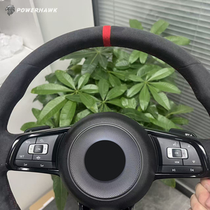 พวงมาลัยอัลคันทาร่าขายตรงจากโรงงาน สำหรับรถยนต์ Volkswagen Golf MK7 MK7.5 GTI R Scirocco Passat CC <span class=keywords><strong>Jetta</strong></span> Polo GTS GTI <span class=keywords><strong>TDI</strong></span> TSI - Product Image 3