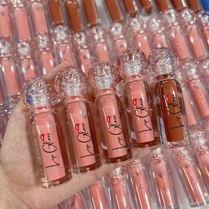 Envases de Brillo Labial Transparente de 6 ml, Tubos de Brillo Elegantes, Se Permite la Venta de Muestras, Brillo Labial de Alta Pigmentación, Lápiz Labial Líquido Brillante y Mate - Product Image 1