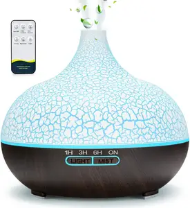 OEM Supplier Wood Aroma Diffuser Humidifier Essential Aroma Oil Diffuser Wood Grain Air Humidifiers aroma fragrance diffuser