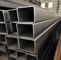 Tuyau carré galvanisé sur mesure 75x75mm pour projets aéroportuaires et de construction navale à prix compétitif