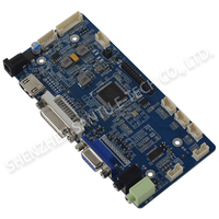 M97FAD04-V1.0 Ist ein Fortschrittlicher LCD-Controller-Board mit HDMI-, DVI- und VGA-Eingängen, 12V 24V AD-Boards für LCD-Panels mit Auflösungen bis zu 1920x1200