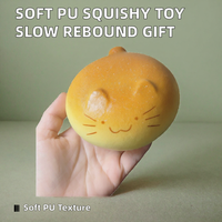 Jouet souple en PU à rebond lent, anti-stress, cadeau fabriqué en Chine, unisexe, pour les 14 ans et plus