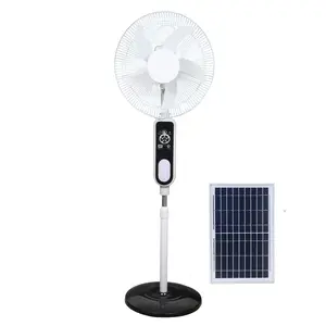 Remote Control Available 18 16 Inch Portable Electric Rechargeable Solar Ac Dc Stand Fan Solar Powered Fans Solar Floor Fan