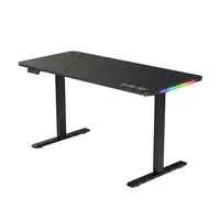 Bureau de jeu moderne en métal pour étudiants - Utilisation commerciale et domestique - Conception extensible