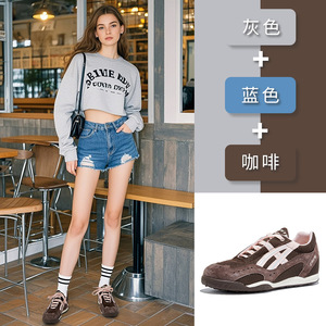 Nuevos zapatos de gofres con aumento de altura de 3,5 cm en el interior de cuero genuino Forrest Gump <span class=keywords><strong>Shoes</strong></span> Retro German Training Sports <span class=keywords><strong>Shoes</strong></span> - Product Image 3
