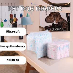 Fournisseur de couches jetables pour chiens avec des caractéristiques super absorbantes pour chiens mâles et femelles. - Product Image 3