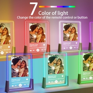 Luz Nocturna 3D para Habitación, Empaque de Regalo con Logotipo, Acrílico UV, Foto Táctil, Publicidad Creativa, DIY - Product Image 6