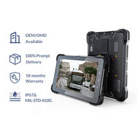 Tableta Android Robusta Personalizada de 10 Pulgadas y 1000 Nits con GPS, 4G, WiFi, CAN, OBD-II para Diagnóstico de Automóviles