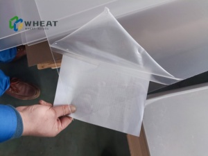 Feuille acrylique transparente UV imprimé publicité feuille de plastique surface miroir Mma feuille de matériau pour feuille de lumière - Product Image 3