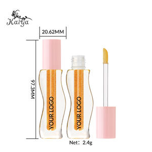 Logotipo personalizado labios regordetes cosmético vegano Ultra humedad claro nutre el tratamiento de labios brillante calmar la sequedad brillo miel aceite de labios - Product Image 6