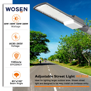 50W 100W 150W 200W 0-10V Luz de calle LED regulable 24W <span class=keywords><strong>40W</strong></span> 50W 80W Área exterior Estacionamiento Accesorio de iluminación de carretera principal - Product Image 3