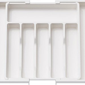 Organisateur de tiroir de cuisine extensible, plateau multifonctionnel pour ustensiles, couverts, armoire de cuisine - Product Image 3