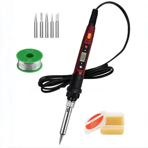 937 Digitale Display Soldeerstation Soldeerbout Kit 80W110VLCD8 In 1 Met Soldeer 5 Verschillende Soorten Soldeerpasta