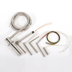 Elemento calefactor tubular de aire Sus304 de ángulo recto, 110v 500w, calentador de cartucho en forma de L - Product Image 1