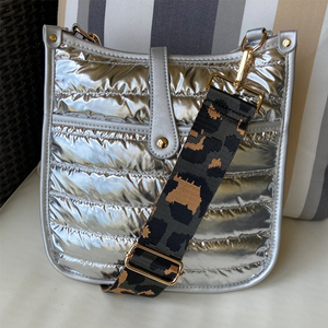 Sac à bandoulière personnalisé avec sangle de guitare, sac de ceinture, sac à bandoulière avec poches brillantes, vente en gros - Product Image 3