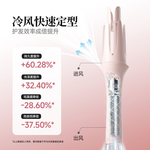 32Mm Automatic Curling Iron With Cooling Function And Negative Ion Technology For Large Waves And Straight Hair - Product Image 4