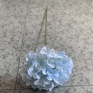 E-200 vente en gros <span class=keywords><strong>de</strong></span> haute qualité hortensia mariage Table à manger disposition fenêtre affichage soie hortensia artificiel <span class=keywords><strong>bleu</strong></span> clair - Product Image 3