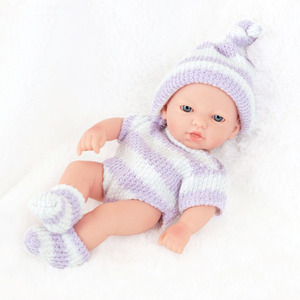 Muñeca Reborn 2026 de 7 Pulgadas, Muñeca de Vinilo Suave, Linda Muñeca de Goma, Juguete de Compañía para Niños, Venta al Por Mayor - Product Image 5
