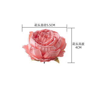 CallaFloral <b>Artificial</b> <b>Peony</b> Flower Heads Pan Weaving Cloth Wedding Decorations - Product Image 4