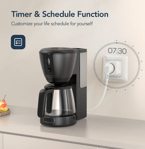 <span class=keywords><strong>Prise</strong></span> de courant intelligente avec commande vocale <span class=keywords><strong>Mesure</strong></span> de la <span class=keywords><strong>consommation</strong></span> d'énergie Compteur WiFi Smart Socket Mini Fonctionne avec Alexa Google Home - Product Image 3