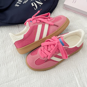 Vente en gros de baskets décontractées tendance pour femmes, style rétro portugais vintage, respirantes, blanches, pour toutes les saisons - Product Image 5