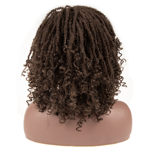 <span class=keywords><strong>Pelucas</strong></span> <span class=keywords><strong>de</strong></span> rastas Noble sin encaje para mujer, peluca sintética <span class=keywords><strong>de</strong></span> fibra larga hecha a máquina, <span class=keywords><strong>pelucas</strong></span> <span class=keywords><strong>de</strong></span> pelo sintético barato para niña - Product Image 3