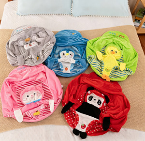 Moderna Sedia a Forma di <span class=keywords><strong>Panda</strong></span> in Morbido Cotone, Seduta di Supporto per Bambini Senza Imbottitura, Multifunzionale per Soggiorno, Sala da Pranzo, Camera da Letto, Esterno - Product Image 1