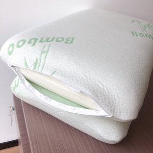 60x40 + 12cm <span class=keywords><strong>Pan</strong></span> Basic 40% Funda <span class=keywords><strong>de</strong></span> bambú Almohada <span class=keywords><strong>de</strong></span> espuma viscoelástica para dormir para cama Hotel - Product Image 4