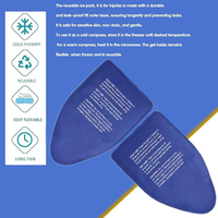 Sous-vêtements en nylon ajustables et personnalisables avec gel souple, compresse de glace pour la vasectomie, pour soulager la douleur post-vasectomie et favoriser la récupération