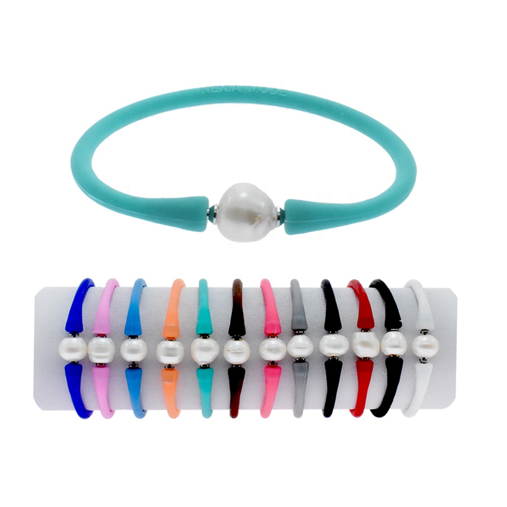 silicone pearl bracelet wholesale