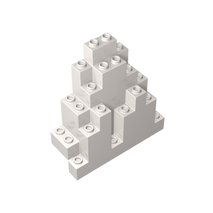 [Gobricks] GDS-2148 all'ingrosso parti di blocchi di costruzione pannello di roccia triangolare 3x8x7 (aka LURP) 6083 976014 - Product Image 5